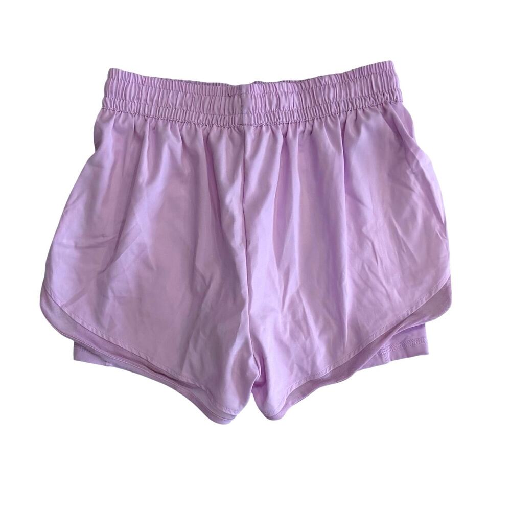 NWT LEG3ND Womens 2-in-1 Running Shorts Orchid Boquet Size M - Picture 2 of 6